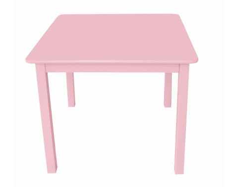 Detský stolík Pantone 60x60 cm  ružový 