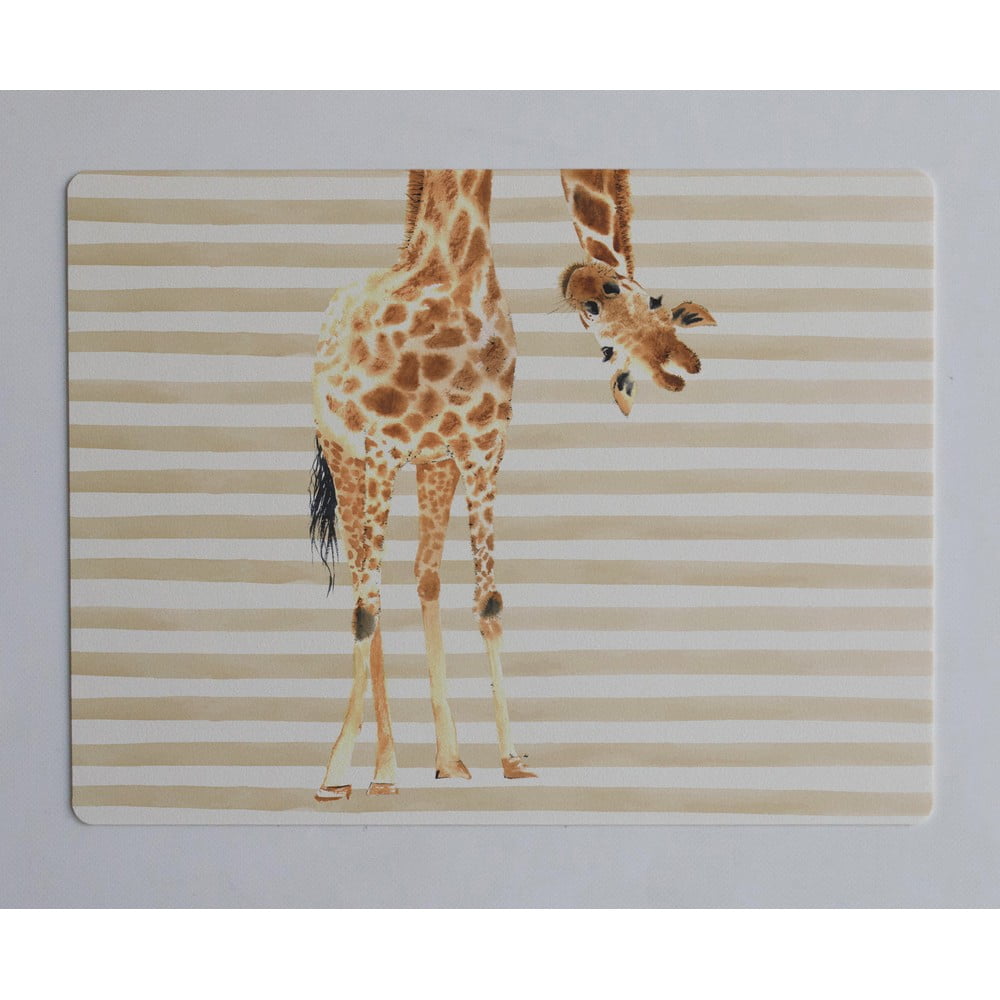 Podložka na stôl Little Nice Things Giraffe 55 × 35 cm