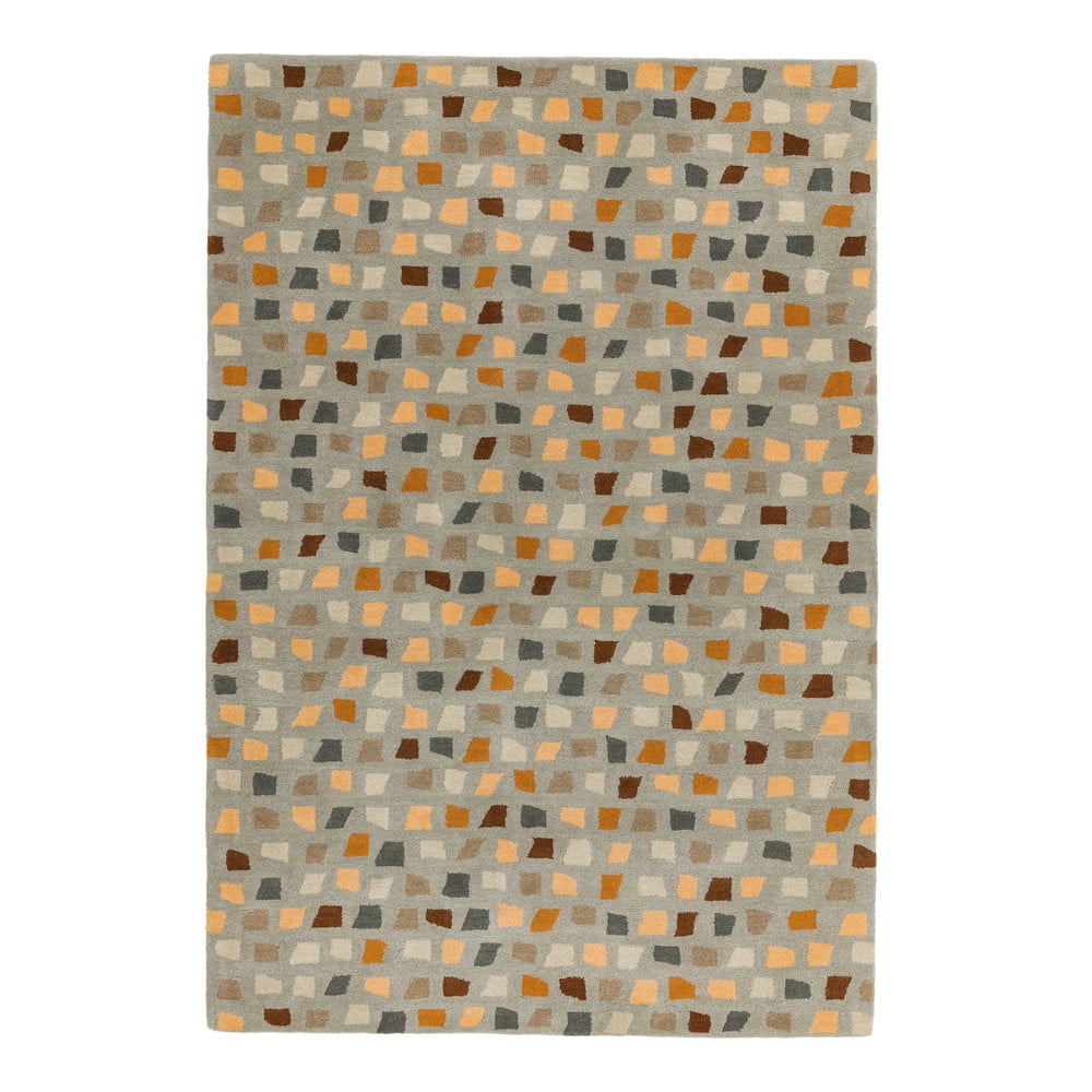 Koberec Asiatic Carpets Pixel Grey Multi 200 x 290 cm