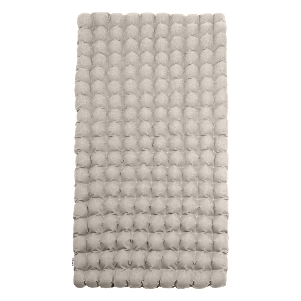 Svetlosivý relaxačný masážny matrac Linda Vrňáková Bubbles 110 × 200 cm